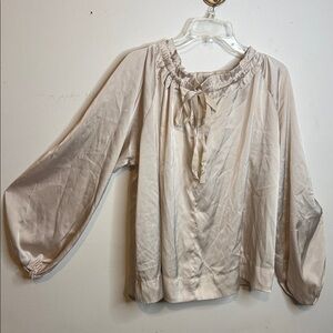 H&M Elegant Cream Women's Blouse
